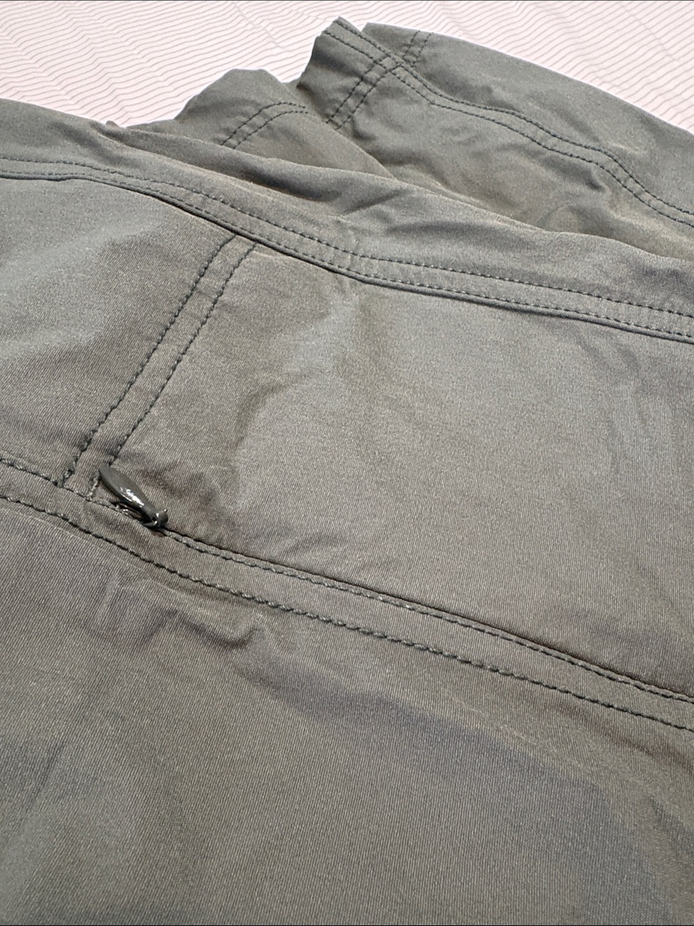 Kirkland Signature Olive Green Cargo Utility Pants - Picture 2 of 5